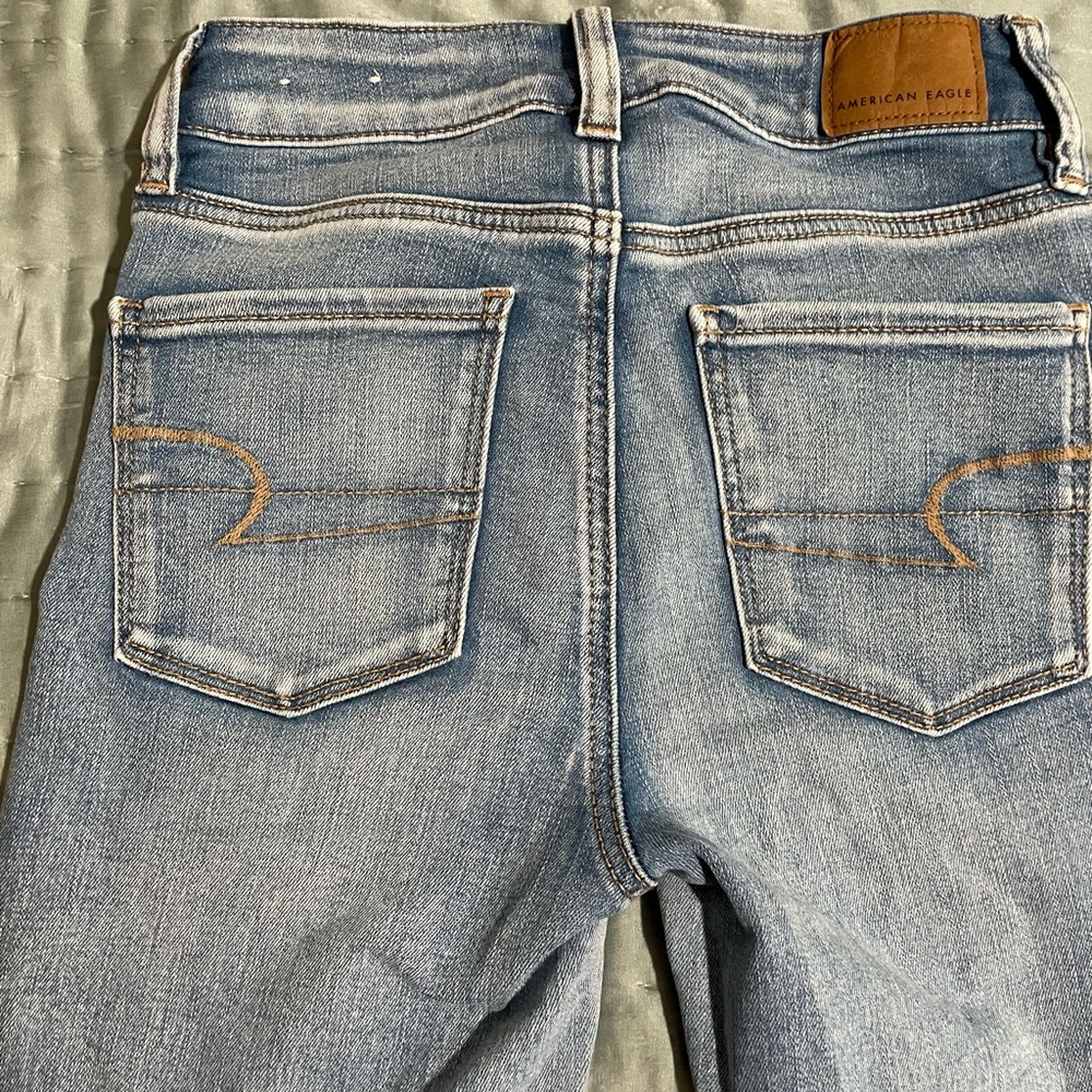 American Eagle Outfitters Light Blue Skinny Jeans